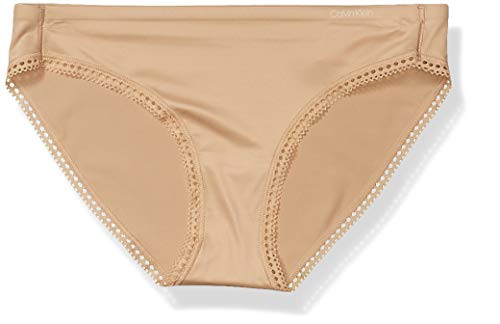 Calvin Klein Womens Sensual Touch Bikini Panty Bare M