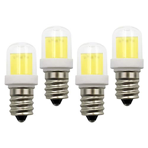 E12 LED Light Bulbs 4W Candle Bulbs Equivalent T3/T4 30W Candelabra Base Halogen White 6000K - 4 Pack E12 LED Light Bulbs 4W Candle Bulbs Equivalent T3/T4 30W Candelabra Base Halogen White 6000K - 4 Pack