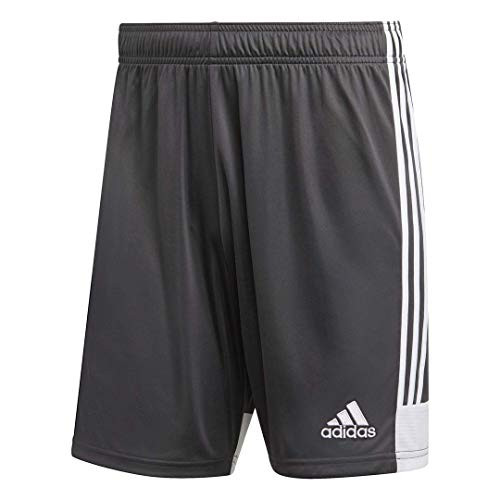 adidas Mens Tastigo 19 Short Solid GreyWhiteX-Large