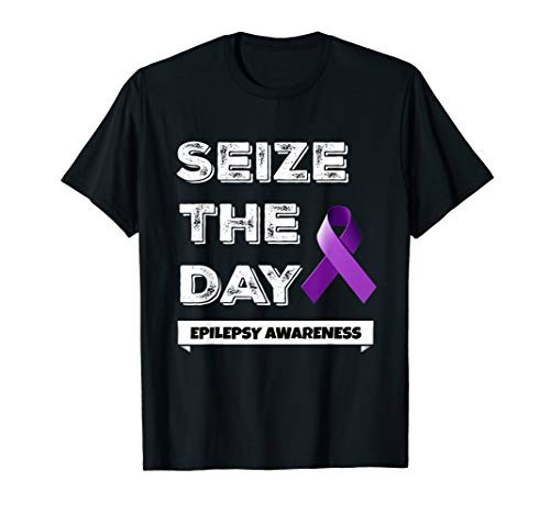 Epilepsy Awareness T Shirt Seize The Day November Purple Epilepsy Awareness T Shirt Seize The Day November Purple