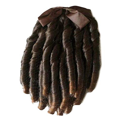 Romantic Ringlet Hairpiece with Hair Pin 18th Century Colonial Lady Regancy Costume Civil War Ball Gown Half Wig 1223Light Brown