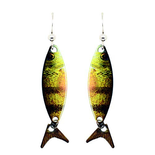 Perch Earrings by dears Non-Tarnish Sterling Silver French Hook Ear Wire