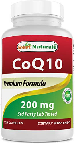 Best Naturals Best Naturals Coq10 Coenzyme Q10 200 Mg Capsule 120Count