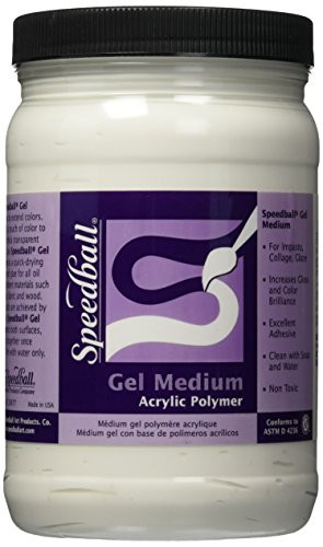 Speedball 32-Ounce Gel Medium Quart