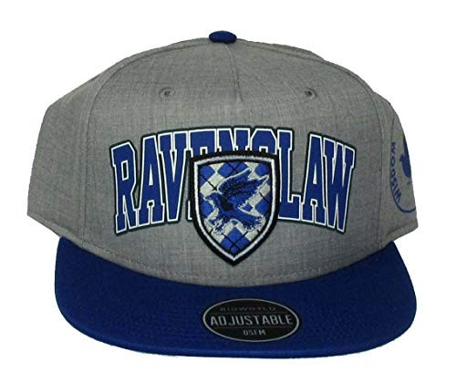 Harry Potter Ravenclaw Varsity Snapback Hat One Size Fits Most Gray