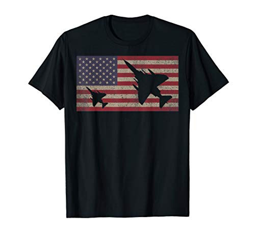 F-4 Phantom II Jet Fighter Plane USA Patriotic Flag Gift T-Shirt F-4 Phantom II Jet Fighter Plane USA Patriotic Flag Gift T-Shirt