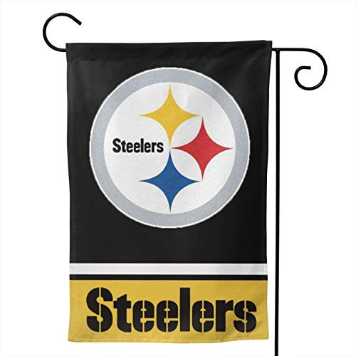 Stockdale Pittsburgh Steelers Garden Flag 28x40 Football Team Banner for Yard Outdoor Decoration