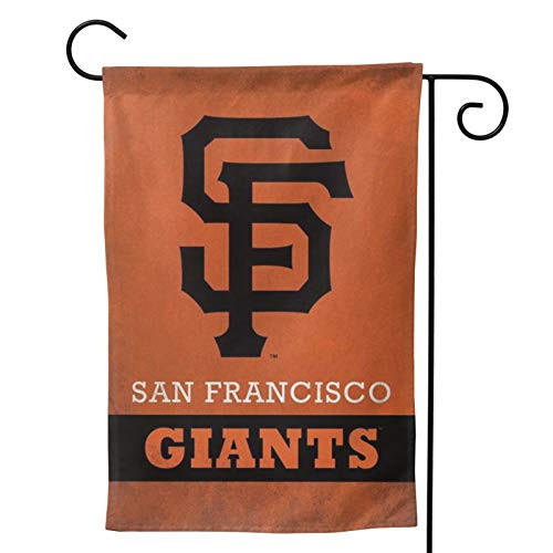 Stockdale San Francisco Giants Garden Flag Welcome 2 Sided Flags Baseball Team Logo Decor for Lawn Garden Porch