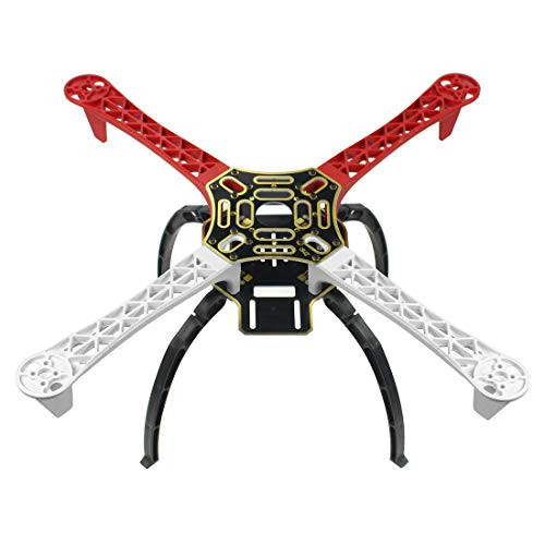 QWinOut F450 Drone Frame Kit 4-Axis Airframe 450mm Quadcopter Frame Kit with Landing Skid Gear