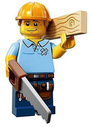LEGO Minifigures Series 13 Carpenter Construction Toy