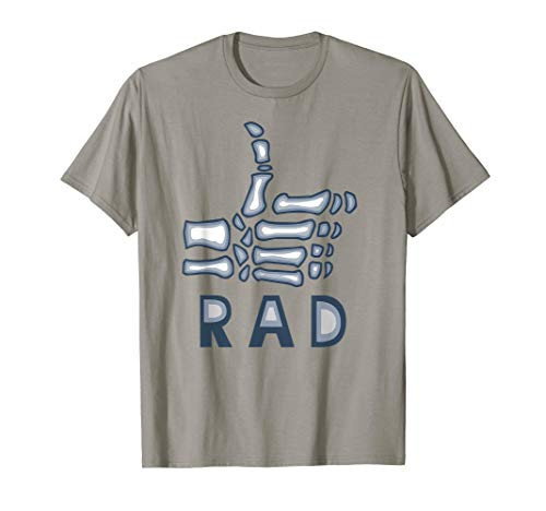 Radiology Tech TShirt Rad Skeleton Thumb X-Ray Gift