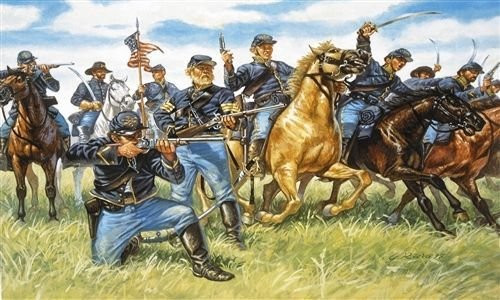The Hobby Company Italeri 510006013 172 United Cavalry 1863