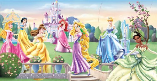 Princess Panorama Puzzle in a Tin