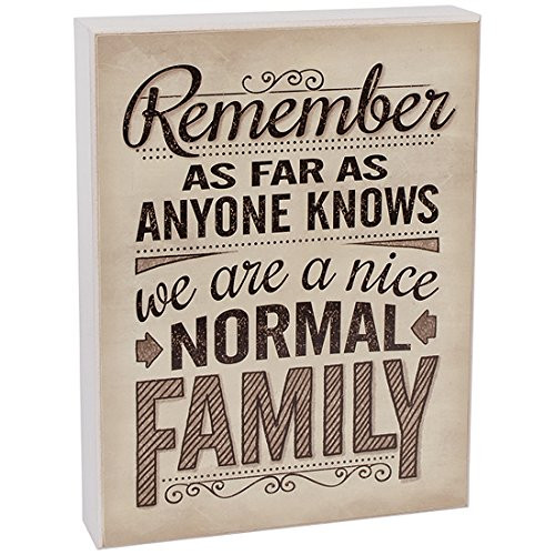 Carson Home Accents Normal Family Table Block