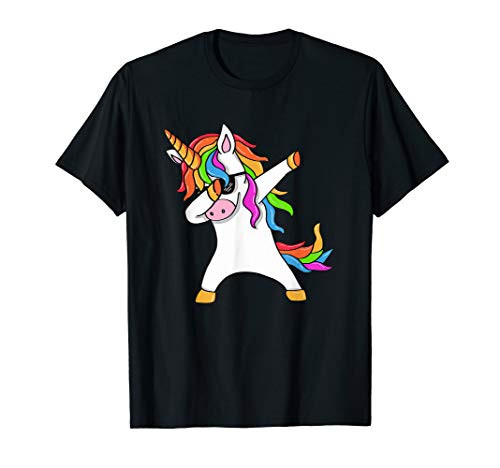 Dabbing Unicorn T-Shirt - Unicorn Dab T-Shirt - Unicorn Gift