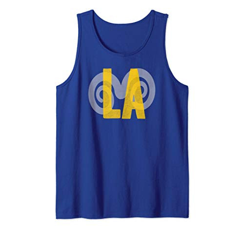 LA Los Angeles Football La California Sports Fan Gear Tank Top LA Los Angeles Football La California Sports Fan Gear Tank Top