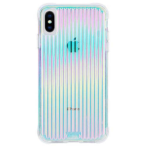 Case-Mate - iPhone Xs Max Case - Tough Groove - iPhone 6_5 - Groove Iridescent