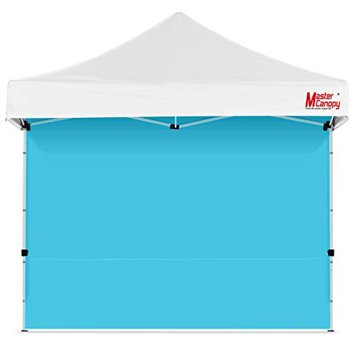 MASTERCANOPY Instant Canopy Tent Sidewall for 10x10 Pop Up Canopy 1 Pack 10x10 Sky Blue