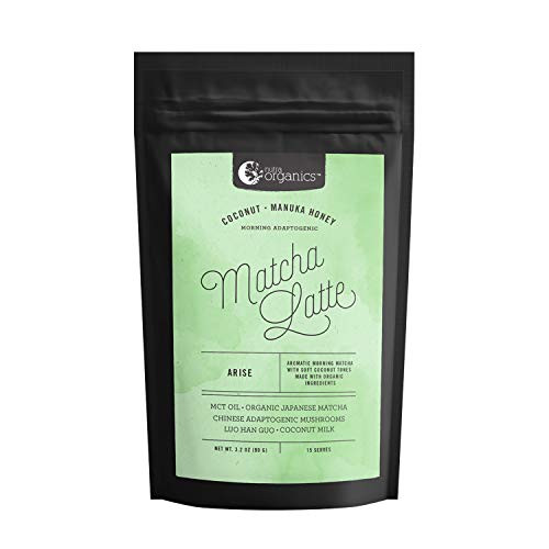 Nutra Organics Superfood Latte - Matcha Latte - Adaptogenic Coffee Alternative 3_2oz