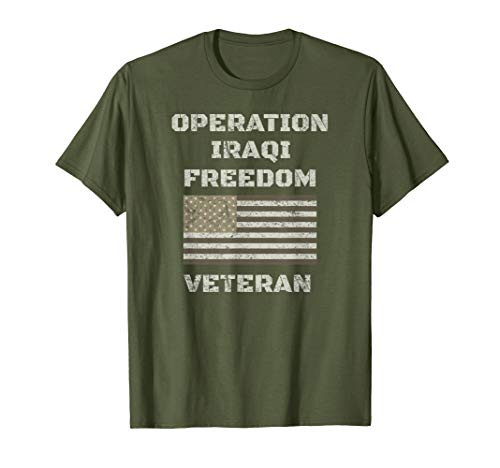 Operation Iraqi Freedom Shirt OIF Veteran Shirt T-Shirt Operation Iraqi Freedom Shirt OIF Veteran Shirt T-Shirt