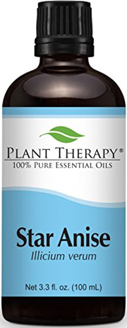 Plant Therapy Star Anise Essential Oil 100 mL 3_3 oz 100 Pure Undiluted Therapeutic Grade Plant Therapy Star Anise Essential Oil 100 mL 3_3 oz 100 Pure Undiluted Therapeutic Grade