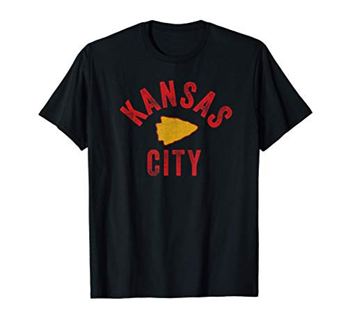 KC Kansas City Fan Gear Cool Kc Local Arrowhead Red Design T-Shirt KC Kansas City Fan Gear Cool Kc Local Arrowhead Red Design T-Shirt