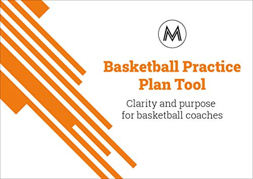 Basketball Coaching Practice Notepad by MVMT sports_  50p planner notebook journal for basketball coaches  Plan and review quickly and easily_