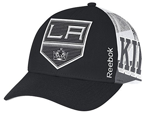 Reebok Los Angeles Kings NHL Official Playoff Structured Adjustable Hat