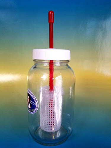 Kefir Fermenter 0_6L24 oz with Enlarged Container for Kefir Grains