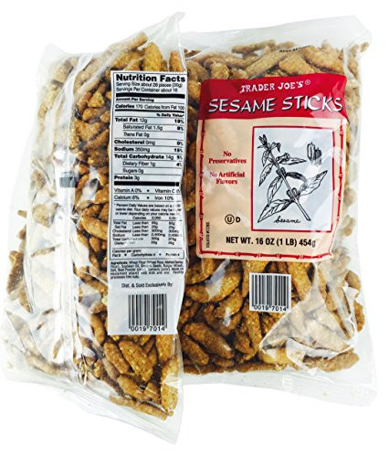 Trader Joes Sesame Sticks16 oz Pack of 2