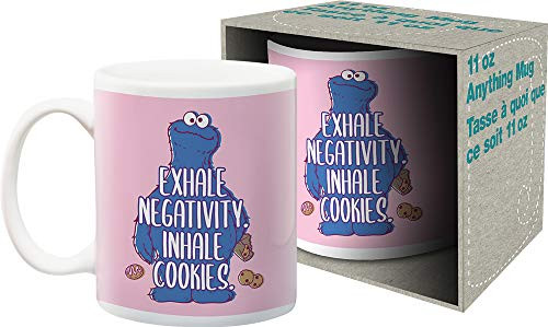 Sesame Street - Inhale Cookies 11oz Boxed Mug