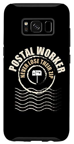 Galaxy S8 Vintage Postal Worker Never Lose Their Zip Mailbox Mailman Case
