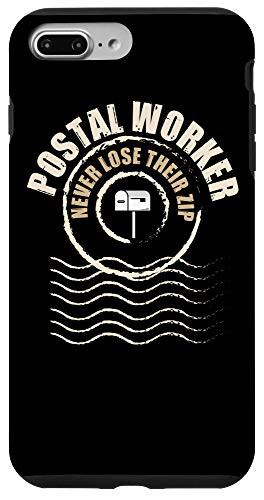 iPhone 7 Plus8 Plus Vintage Postal Worker Never Lose Their Zip Mailbox Mailman Case