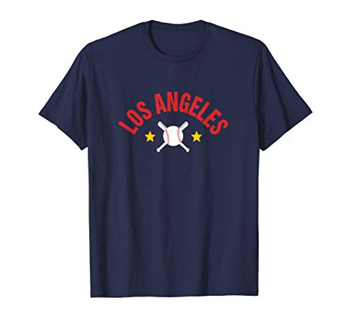 LA Los Angeles Baseball Stars La Classic Pro Sports Fan Gear T-Shirt LA Los Angeles Baseball Stars La Classic Pro Sports Fan Gear T-Shirt