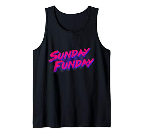 Retro Sunday Funday Tank Top Retro Sunday Funday Tank Top