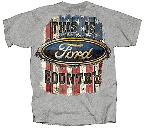 Joe Blow Ford Country American Flag T-Shirt-xl