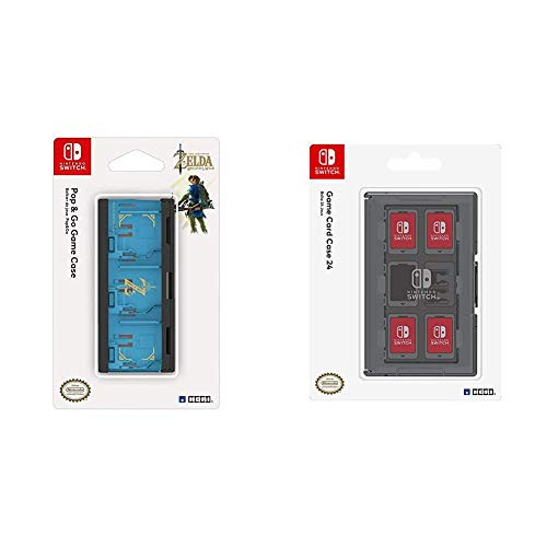 HORI POP   Go Game Case Zelda - Nintendo Switch   Game Card Case 24 for Nintendo Switch Officially Licensed by Nintendo