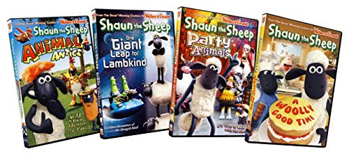 Shaun The Sheep Collection 3 Animal Antics  One Giant Leap For Lambkind  Party Animals  A Wolly Good Time