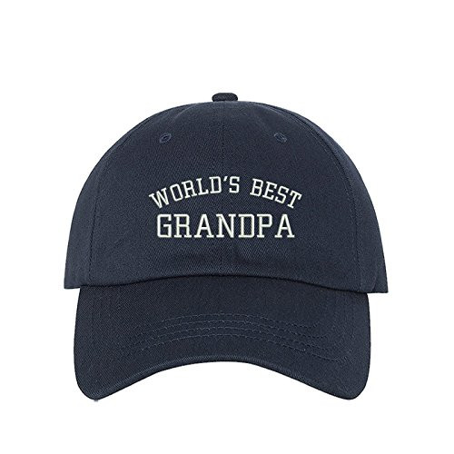 Prfcto Lifestyle Worlds Best Grandpa Baseball Hat Navy Worlds Best Grandpa Dad Hat One Size Fits Most Prfcto Lifestyle Worlds Best Grandpa Baseball Hat Navy Worlds Best Grandpa Dad Hat One Size Fits Most