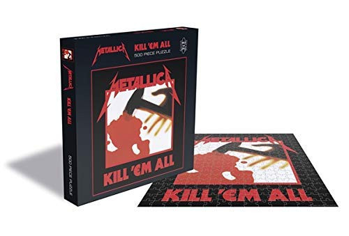 Metallica Kill Em All 500 Piece Jigsaw Puzzle