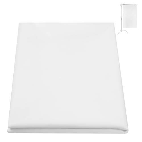 KinGrow Diffusion Fabric 4_3 x 1_8 Yard 4 x 1_7M Light Diffuser Silk White Seamless Nylon Foldable Diffusion Sheet for Flash Light Strobe Light Photography