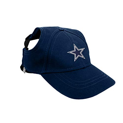 Littlearth NFL Dallas Cowboys Pet Baseball Hat MediumNavy