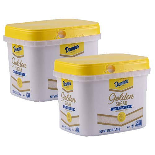 Domino Golden Granulated Sugar 3_125 LB Easy Baking Tub Pack of 2