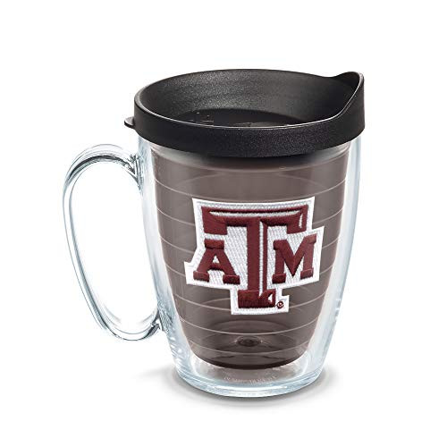 Tervis Texas Tech University Emblem Individually Boxed Mug with Red Lid 16 oz Quartz -