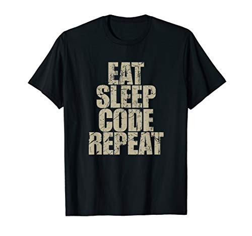 Eat Sleep Code Repeat Programmer T-Shirt