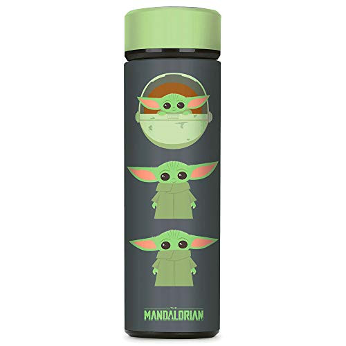 Controller Gear The Mandalorian The Child Vacuum Insulated Stainless Steel Sport Water Bottle Leak Proof Wide Mouth 17 oz 500 ML DWDSXXBTS-0MTC1