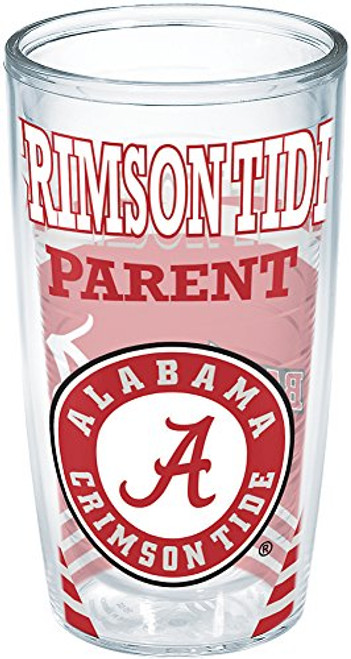 Tervis 1224328 Alabama Crimson Tide Parent Insulated Tumbler with Wrap, 16oz, Clear Tervis 1224328 Alabama Crimson Tide Parent Insulated Tumbler with Wrap, 16oz, Clear