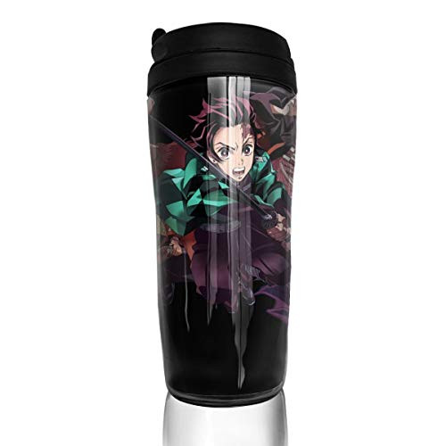 Anime Demon Slayer Coffee Cup Custom Travel Mug Vacuum Insulated Tumbler Thermos Mug Double Wall Tumbler Mug