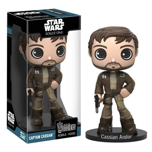 SW Star Wars Rogue One Captain Cassian Andor Bobble Head