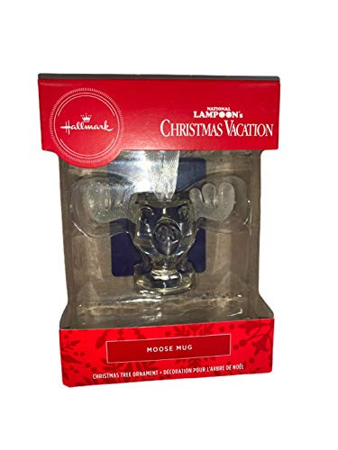 SERIN Hall Mark RED Box National Lampoon Christmas Vacation Moose Cup Ornament